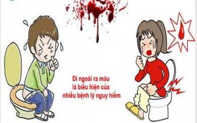 Triệu chứng đi ngoài ra máu là bệnh gì?