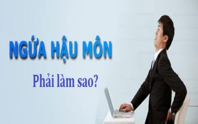 Những việc không nên làm khi bị ngứa rát hậu môn