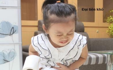 Những mẹo chữa đại tiện khó ở trẻ em