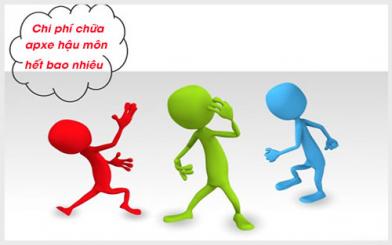 Chi phí điều trị apxe hậu môn là bao nhiêu