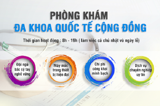 Phòng khám đa khoa quốc tế cộng đồngg